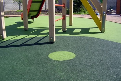 Покрытия из резиновой крошки: в чем их преимущества