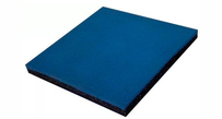 Резиновая плитка, толщиной 42 мм синяя